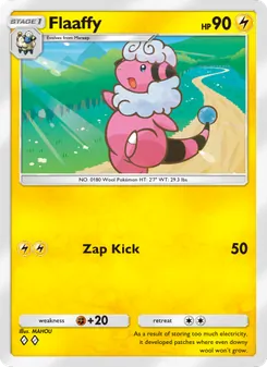 Pokémon-Karte Flaaffy 068/161