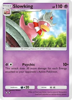 Pokémon-Karte Slowking 074/161