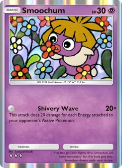 Pokémon-Karte Smoochum 075/161