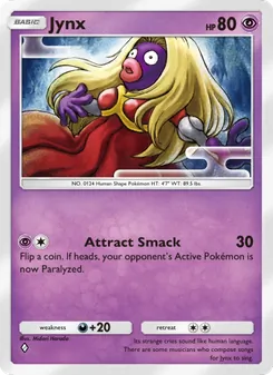 Pokémon-Karte Jynx 076/161
