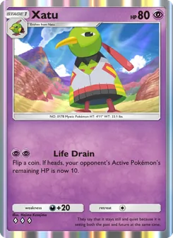 Pokémon-Karte Xatu 082/161