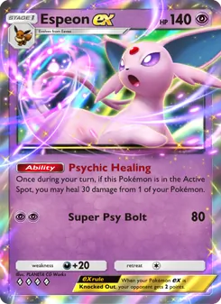 Pokémon-Karte Espeon ex 083/161