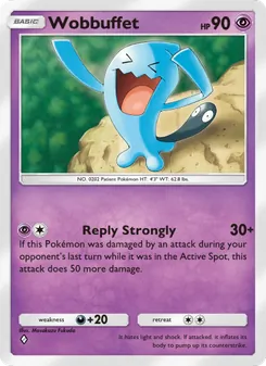 Pokémon-Karte Wobbuffet 086/161