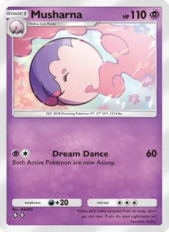 Pokémon-Karte Musharna 091/161