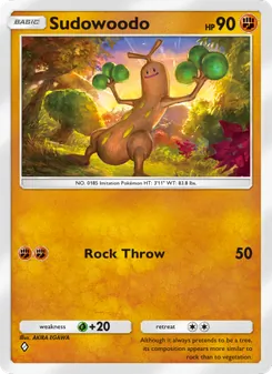 Pokémon-Karte Sudowoodo 093/161