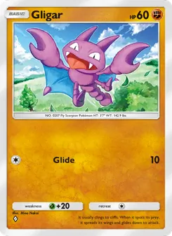 Pokémon-Karte Gligar 094/161