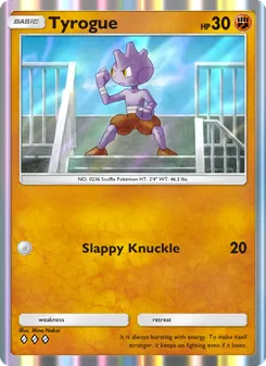 Pokémon-Karte Tyrogue 101/161