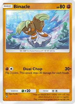 Pokémon-Karte Binacle 105/161
