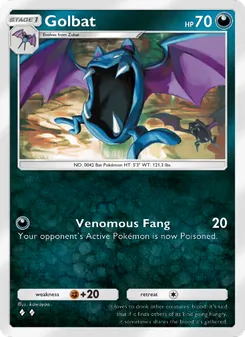 Pokémon-Karte Golbat 108/161