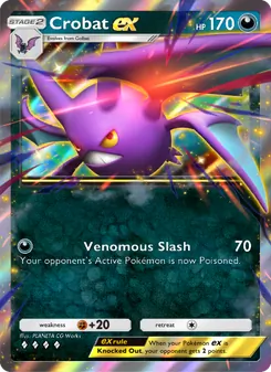 Pokémon-Karte Crobat ex 109/161