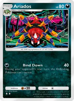 Pokémon-Karte Ariados 111/161