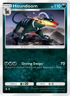 Pokémon-Karte Houndoom 118/161