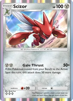 Pokémon-Karte Scizor 123/161