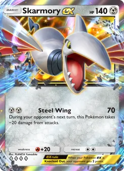 Pokémon-Karte Skarmory ex 124/161