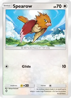 Pokémon-Karte Spearow 129/161