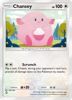 Pokémon-Karte Chansey 131/161