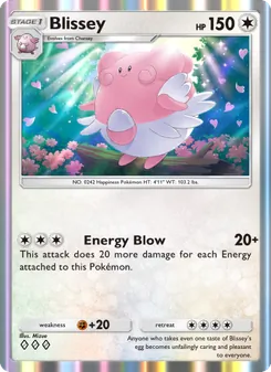 Pokémon-Karte Blissey 132/161
