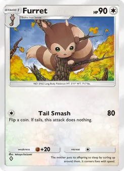 Pokémon-Karte Furret 139/161