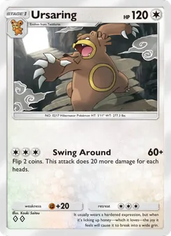 Pokémon-Karte Ursaring 146/161