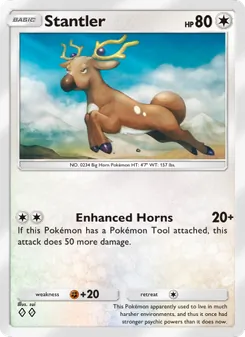 Pokémon-Karte Stantler 147/161