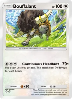 Pokémon-Karte Bouffalant 150/161