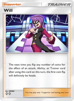 Pokémon-Karte Will 156/161