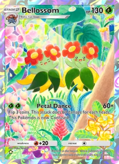 Pokémon-Karte Bellossom 163/161