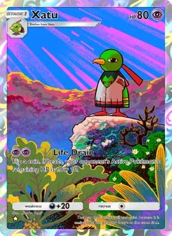 Pokémon-Karte Xatu 174/161
