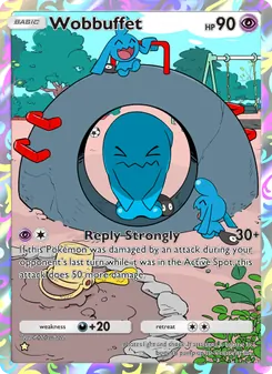 Pokémon-Karte Wobbuffet 175/161