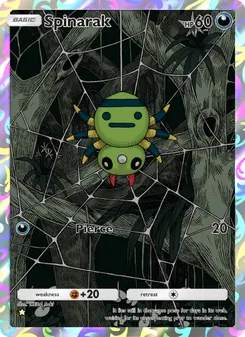 Pokémon-Karte Spinarak 177/161