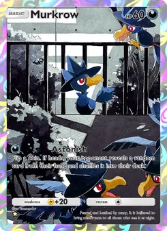Pokémon-Karte Murkrow 178/161