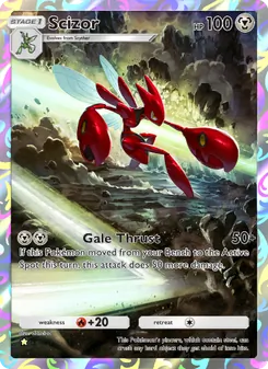 Pokémon-Karte Scizor 180/161