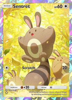 Pokémon-Karte Sentret 181/161