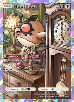 Pokémon-Karte Hoothoot 182/161