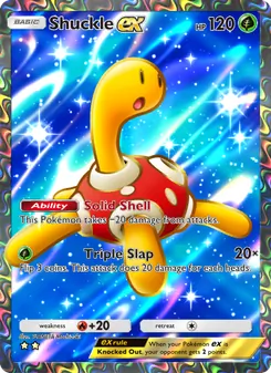 Pokémon-Karte Shuckle ex 186/161