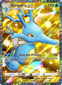 Pokémon-Karte Kingdra ex 188/161