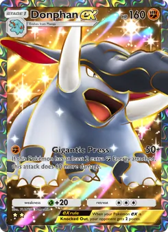 Pokémon-Karte Donphan ex 191/161