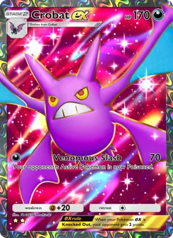 Pokémon-Karte Crobat ex 192/161