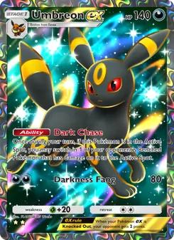 Pokémon-Karte Umbreon ex 193/161
