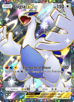 Pokémon-Karte Lugia ex 195/161