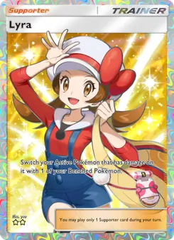 Pokémon-Karte Lyra 197/161