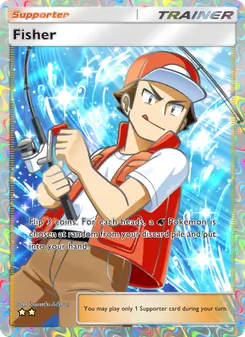 Pokémon-Karte Fisher 199/161