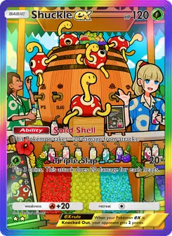 Pokémon-Karte Shuckle ex 202/161
