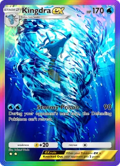 Pokémon-Karte Kingdra ex 203/161