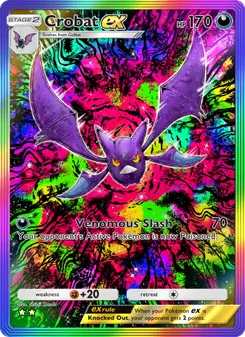 Pokémon-Karte Crobat ex 207/161
