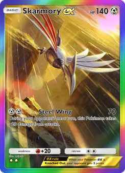 Pokémon-Karte Skarmory ex 209/161