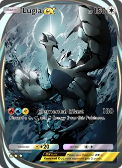 Pokémon-Karte Lugia ex 211/161