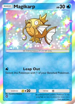 Pokémon-Karte Magikarp 214/161
