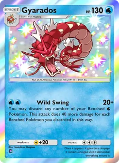 Pokémon-Karte Gyarados 215/161