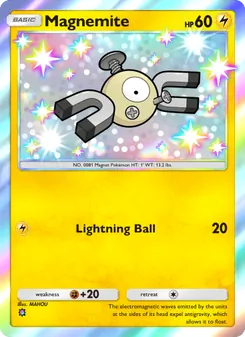 Pokémon-Karte Magnemite 217/161